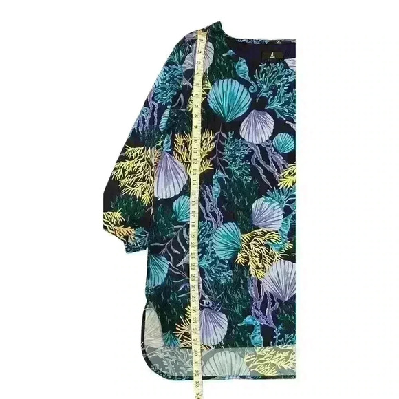 Jason Wu sea creatures lined tunic top dress - Picture 3 of 9